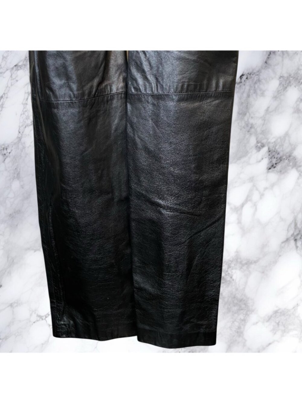 VTG Toffs Relaxed Leather Trouser - Picture 7 of 12